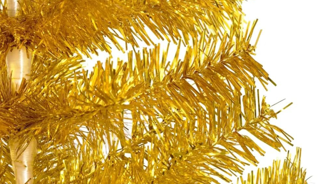 Timeless Tools Arany műfenyő, 150cm 415ág