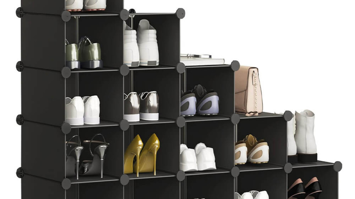 Timeless Tools Kombinálható tároló kocka 15db, fekete