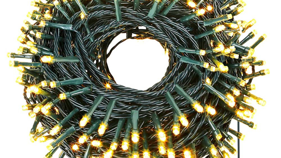 Timeless Tools LED fényfüzér választható méretben és színben-120 LED-es-melegfehér