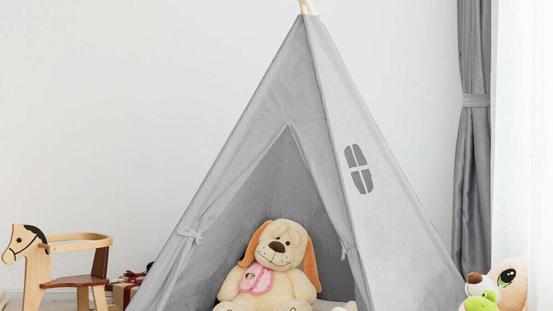 Timeless Tools Indián sátor gyerekeknek, szürke