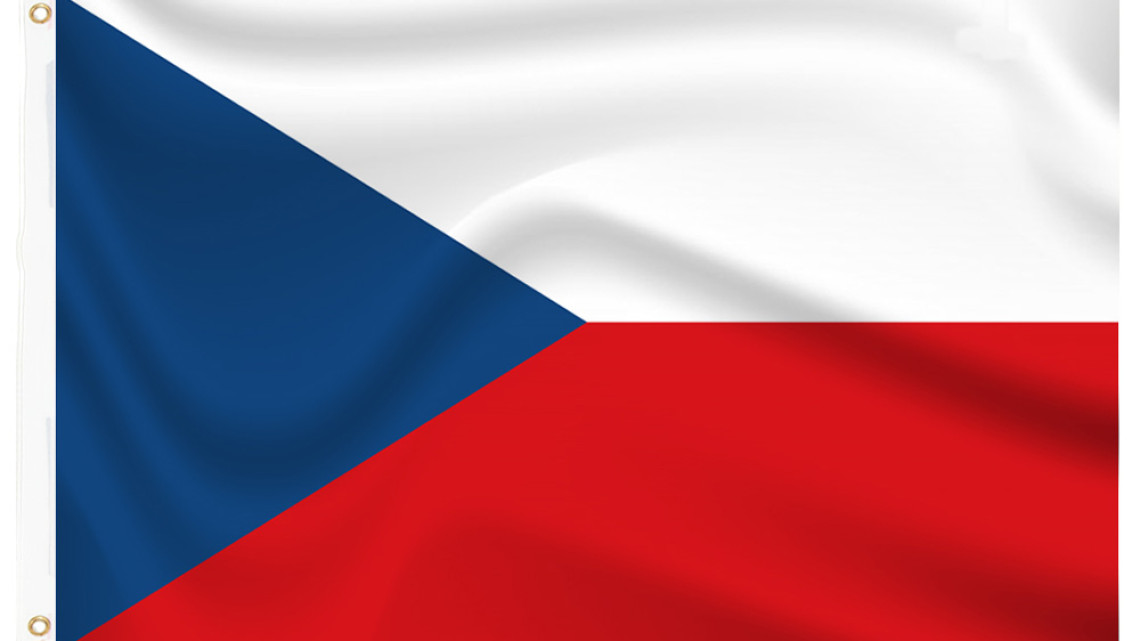 Timeless Tools Zászlótartó rúd kétoldalas 90x150cm cseh zászlóval