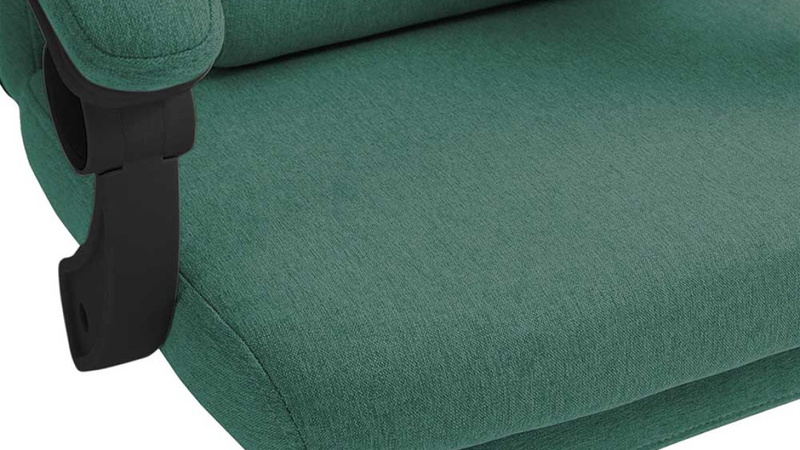 Timeless Tools Fejtámlás, lábtartós irodai forgószék zöld