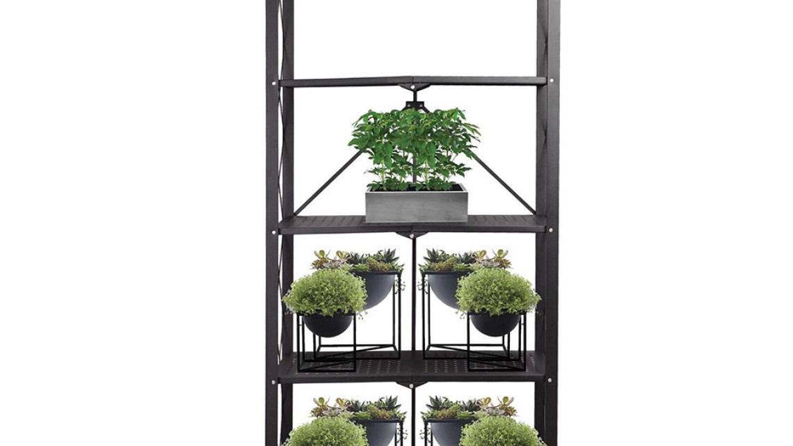 Timeless Tools Lapra hajtható, gurulós konyhai tárolóállvány, fém