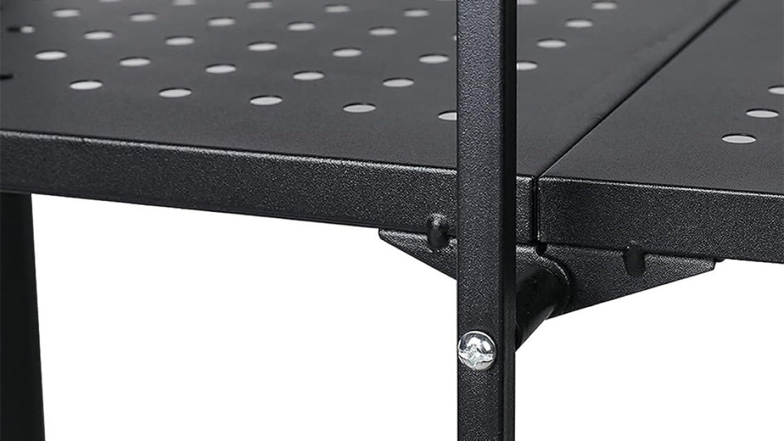 Timeless Tools Lapra hajtható, gurulós konyhai tárolóállvány, fém