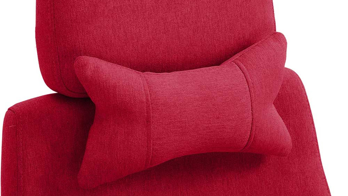 Timeless Tools Fejtámlás, lábtartós irodai forgószék bordó