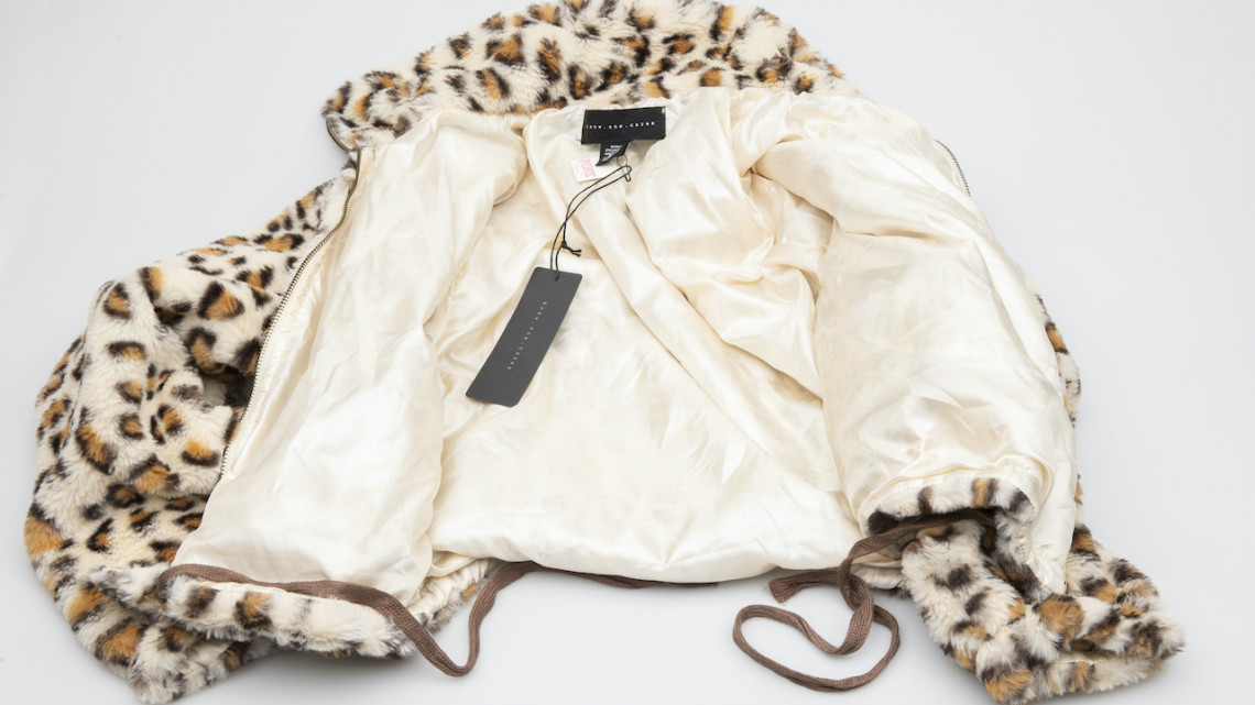 Victoria's Secret Leopárd mintás kabát