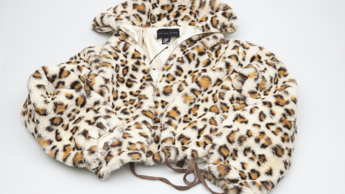 Victoria's Secret Leopárd mintás kabát