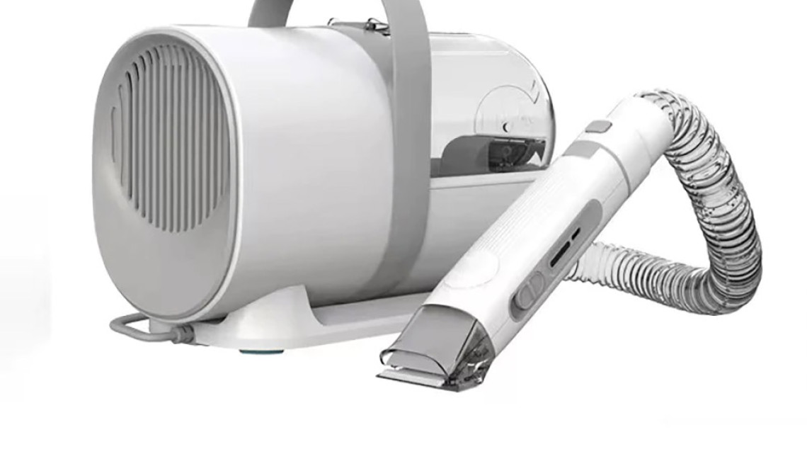 Timeless Tools Kisállat ápoló készlet szívótartállyal, kiegészítőkkel