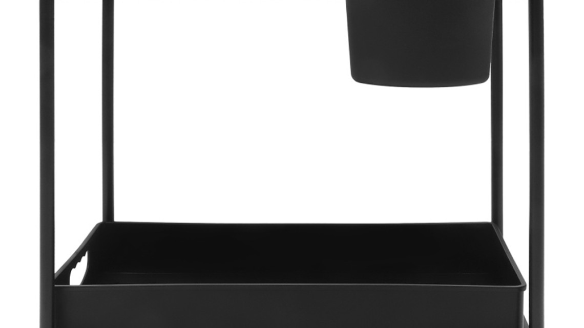 Timeless Tools Mosogató alá helyezhető 2 szintes rendszerező állvány 2db, fekete