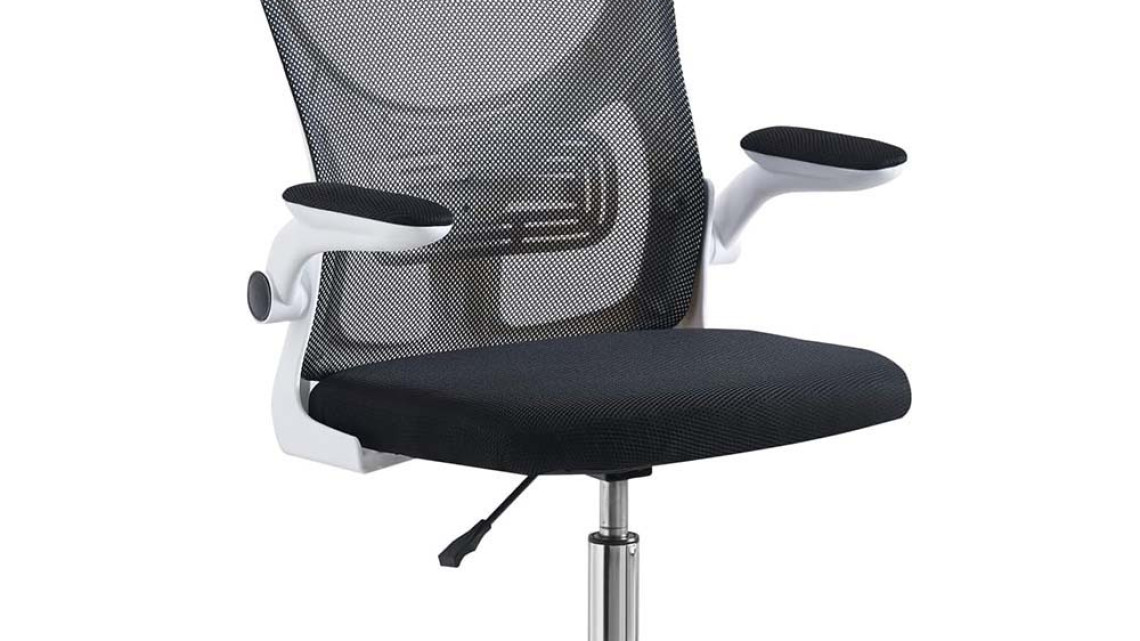 Timeless Tools Ergonomikus irodai szék állítható derék- és könyöktámasszal fehér