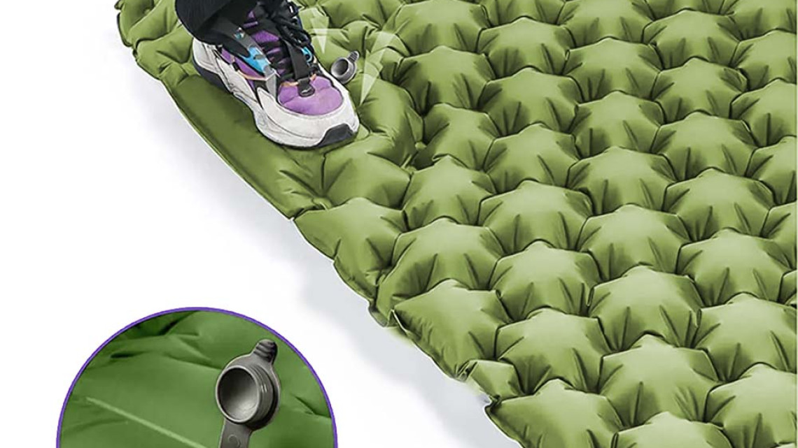 Timeless Tools Kétszemélyes túramatrac, zöld