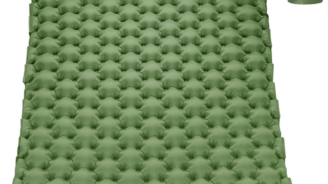 Timeless Tools Kétszemélyes túramatrac, zöld