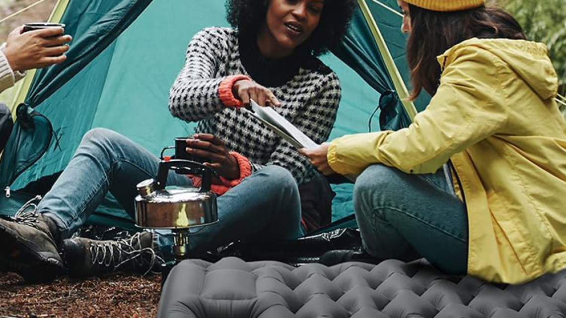 Timeless Tools Egyszemélyes túramatrac, szürke