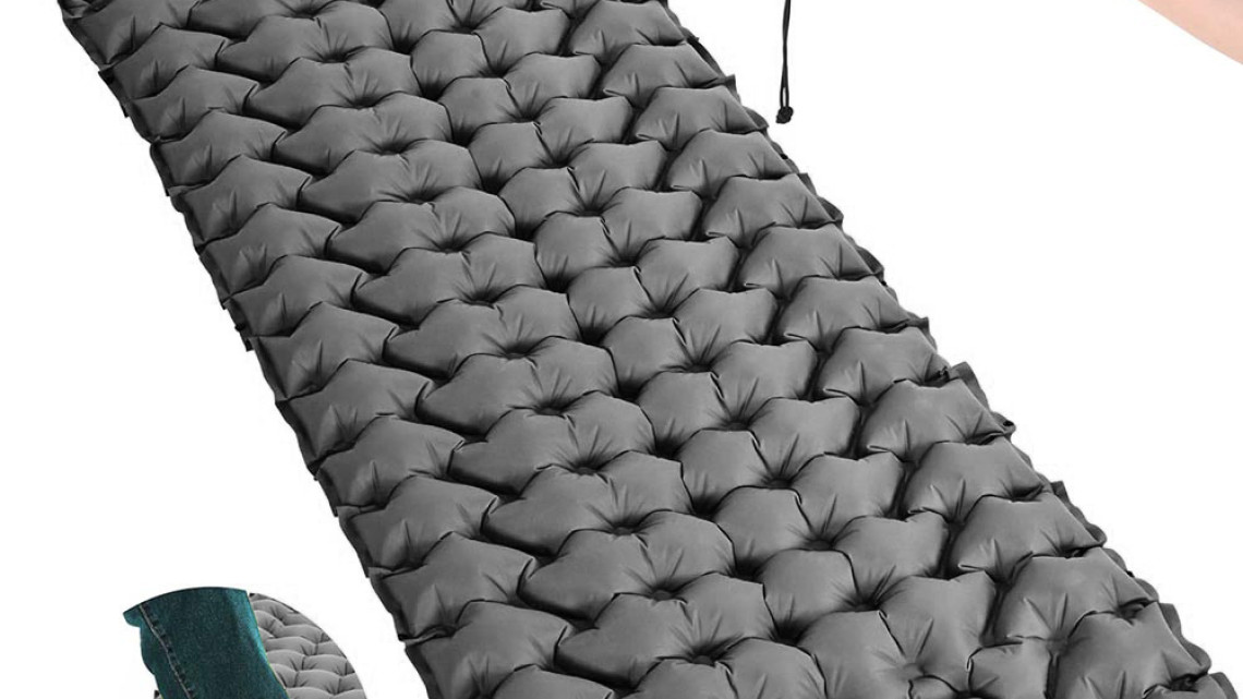 Timeless Tools Egyszemélyes túramatrac, szürke