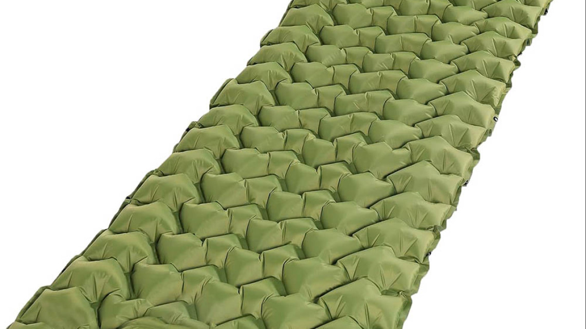 Timeless Tools Egyszemélyes túramatrac, zöld