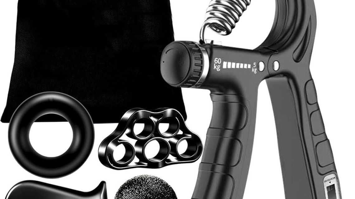 Timeless Tools 5 részes marok- és kézerősítő készlet, számlálóval 