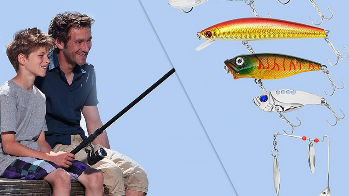 Timeless Tools Horgászcsali és horog készlet