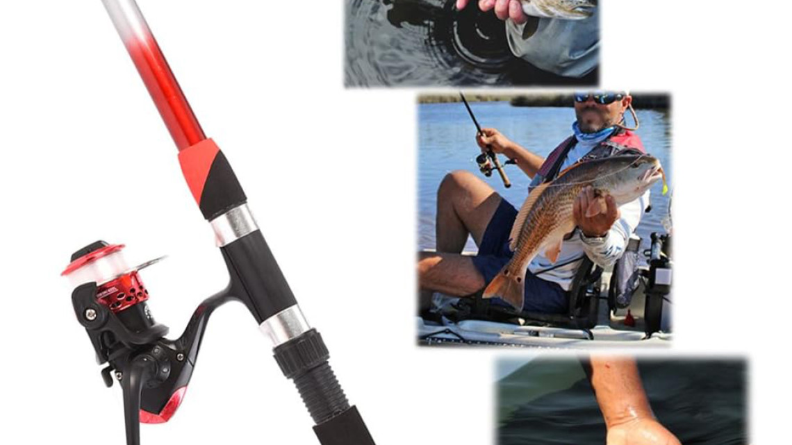 Timeless Tools  Kezdő horgászfelszerelés 2 db teleszkópos horgászbottal, kiegészítőkkel