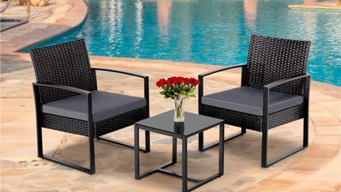 Timeless Tools 2 személyes, kültéri bútorszett dohányzóasztallal