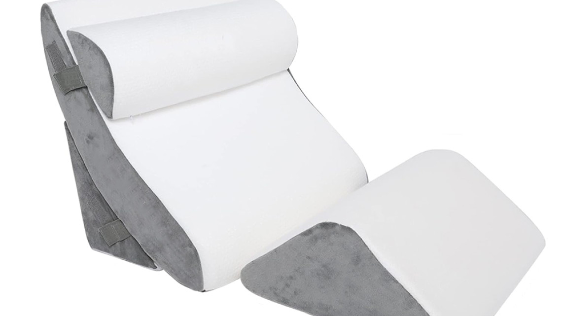 Timeless Tools Ortopédiai kialakítású hát-, nyak- és lábtámasz szett, 4 részes