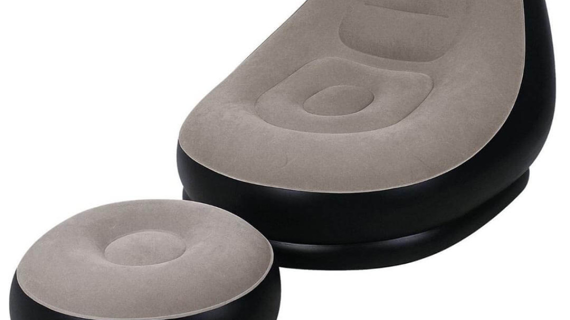 Timeless Tools Felfújható fotel lábtartóval