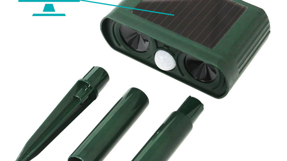 Timeless Tools Napelemes állatriasztó