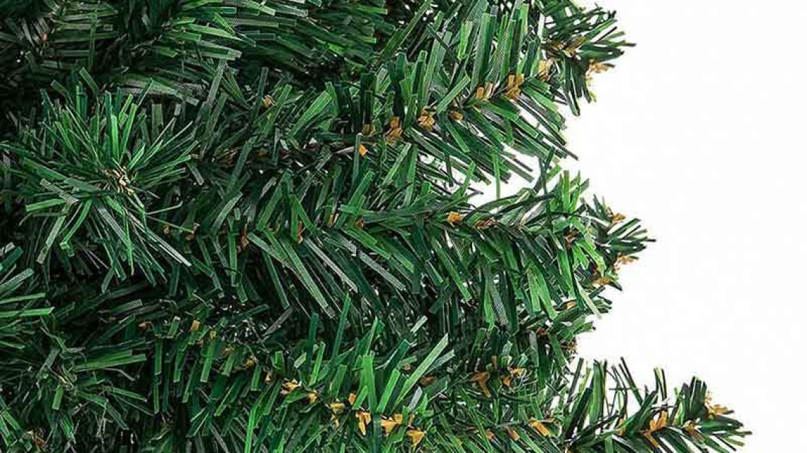 Timeless Tools Nordmann műfenyő fém talppal, 4 méretben-150 cm