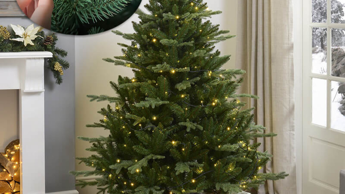 Timeless Tools 3D műfenyő fém talppal, több méretben-180 cm