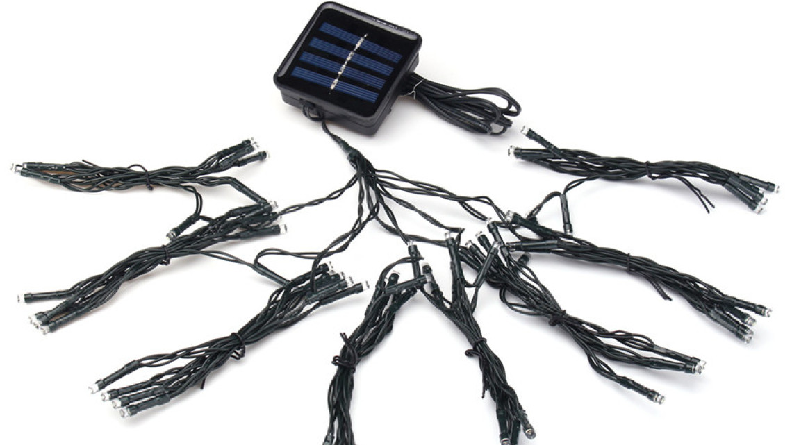 Timeless Tools Napelemes dekor fényfüzér napernyőhöz