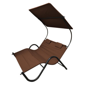 Timeless Tools 2 személyes DELUX napozóágy 3 színben-sötétbarna