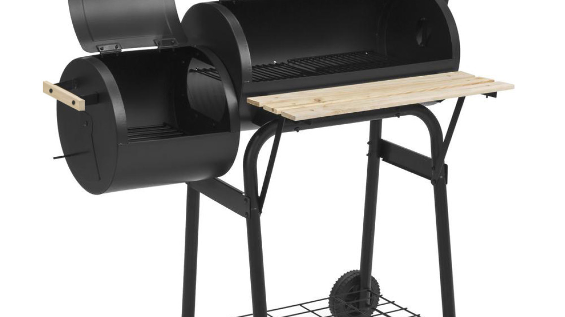 Timeless Tools 2in1 faszenes BBQ grill és smoker 