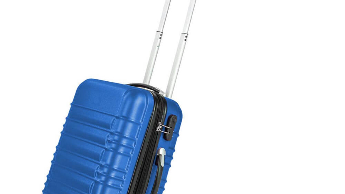 Timeless Tools 4 db-os merev falú bőrönd szett, 4 színben-kék