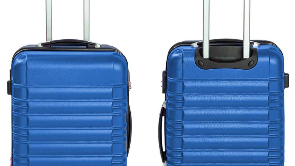 Timeless Tools 4 db-os merev falú bőrönd szett, 4 színben-kék