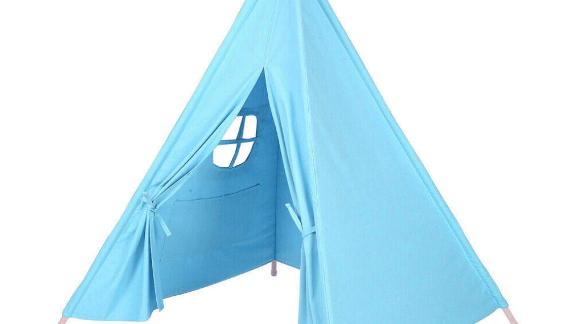 Timeless Tools Indián sátor gyerekeknek, 3 színben-kék