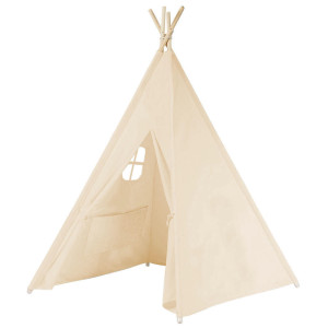 Timeless Tools Indián sátor gyerekeknek, 3 színben-törtfehér