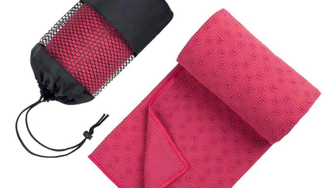 Timeless Tools Csúszásgátlós jógatörölköző ajándék táskával-pink