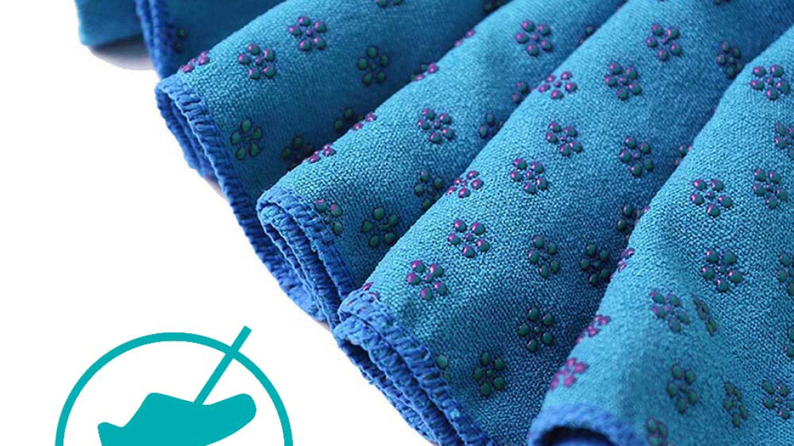 Timeless Tools Csúszásgátlós jógatörölköző ajándék táskával-kék