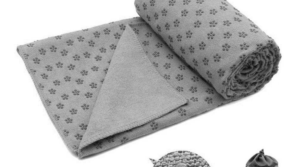 Timeless Tools Csúszásgátlós jógatörölköző ajándék táskával-szürke