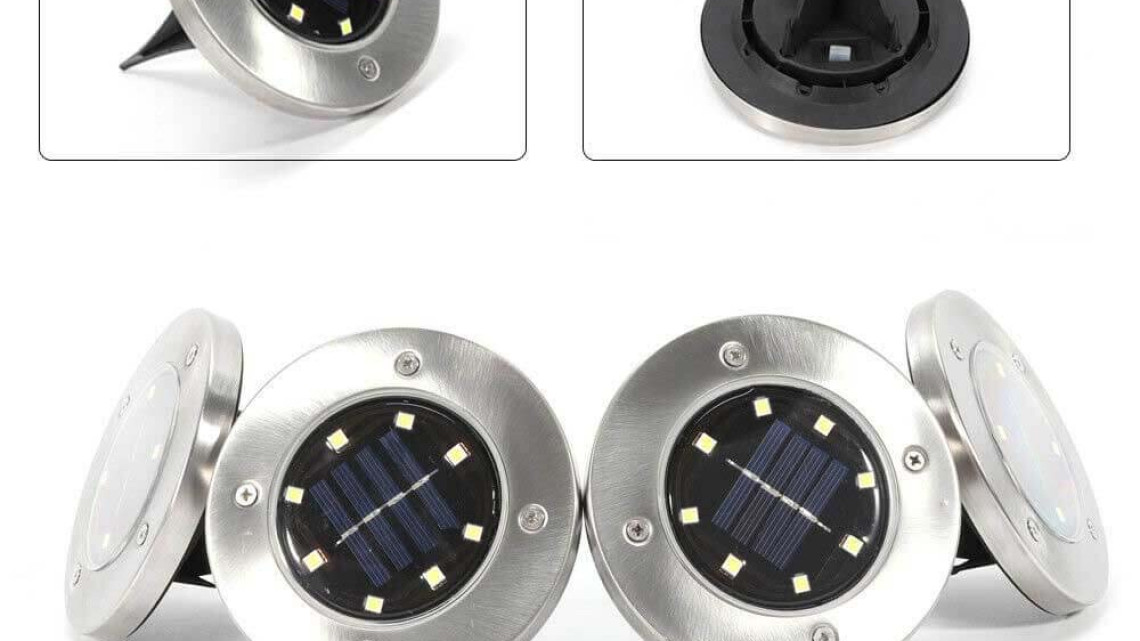 Timeless Tools 4 db kültéri, beépíthető szolár lámpa