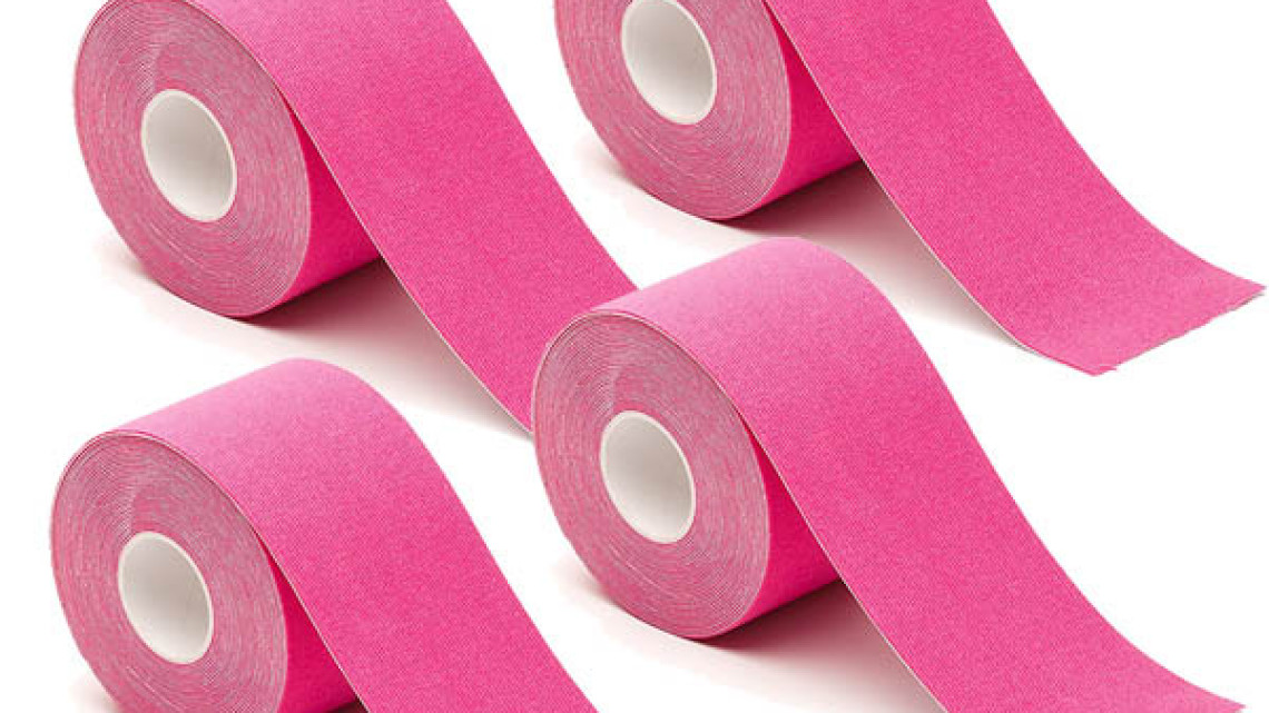 Timeless Tools 4 db kineziológiai szalag választható színben-rózsaszín