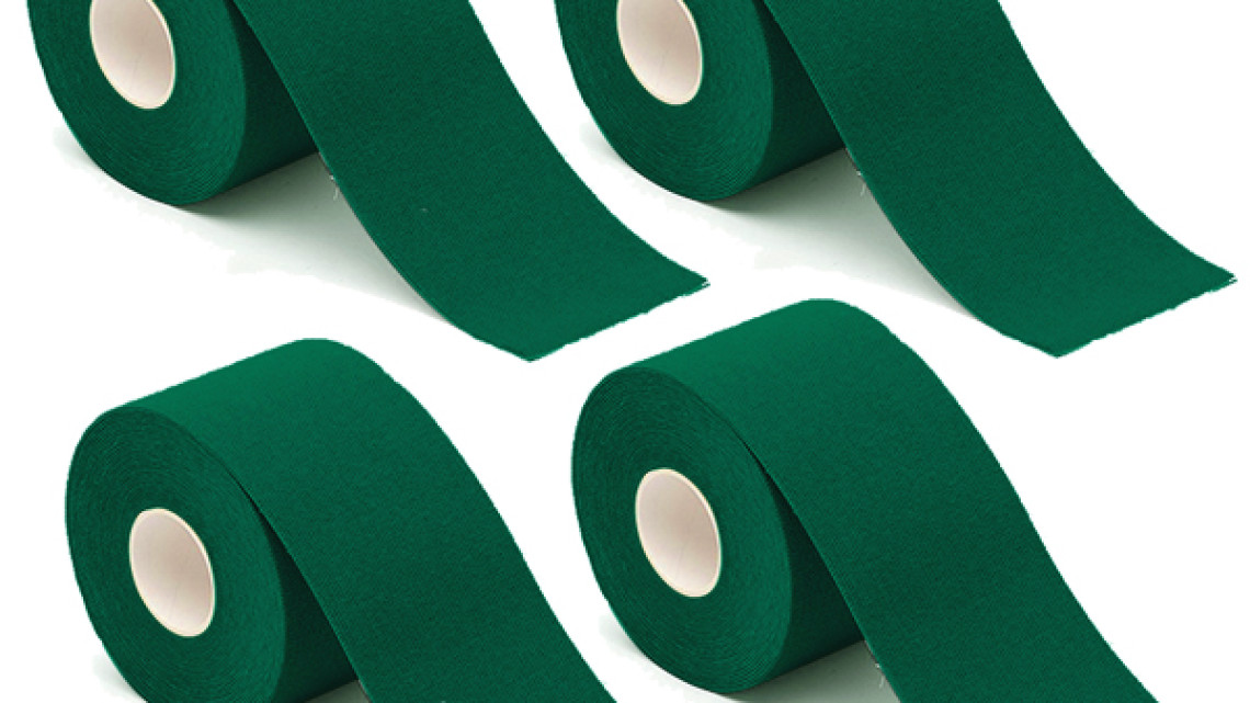 Timeless Tools 4 db kineziológiai szalag választható színben-zöld