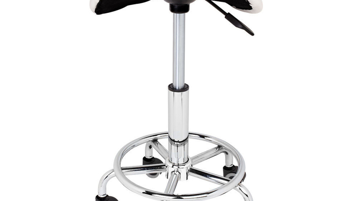 Timeless Tools Nyerges, gurulós kozmetikai szék-fehér