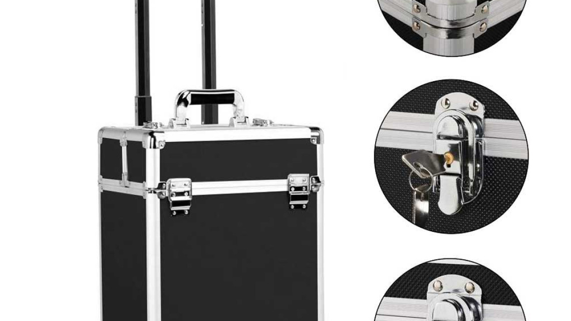 Timeless Tools Gurulós smink bőrönd