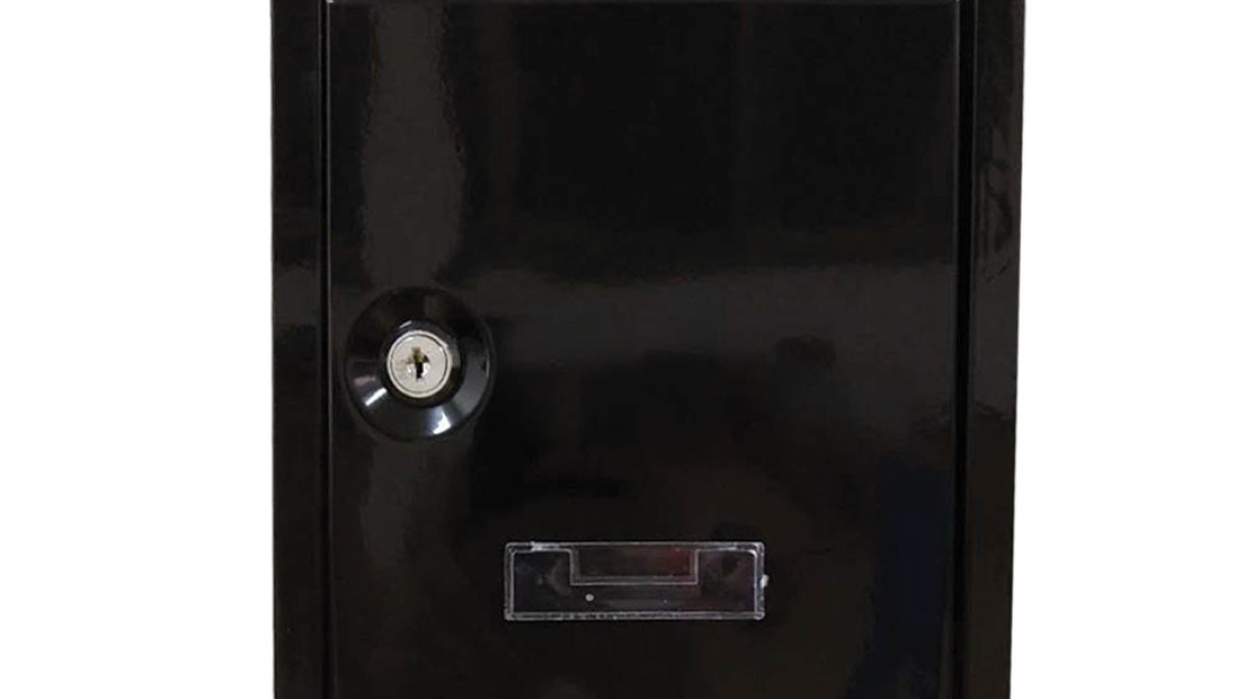 Timeless Tools Fém postaláda több színben-fekete