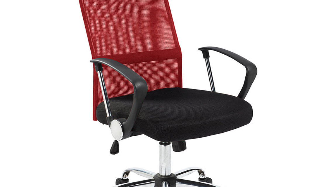 Timeless Tools Ergonomikus irodai szék magasított háttámlával - piros