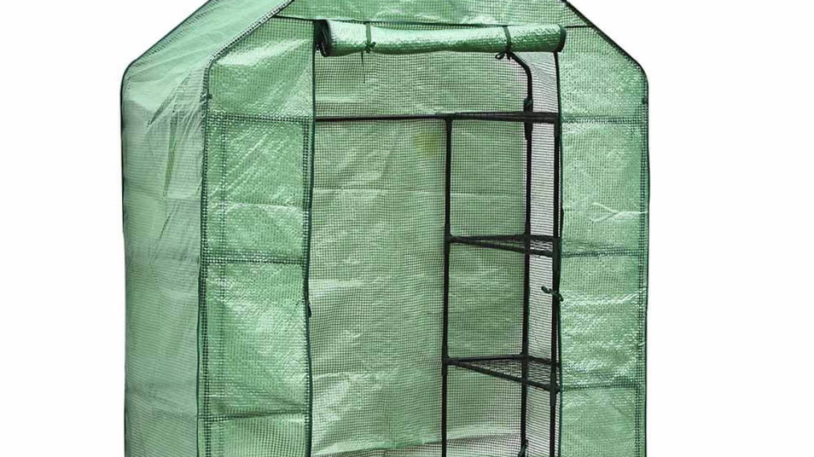 Timeless Tools Mobil melegház polcokkal