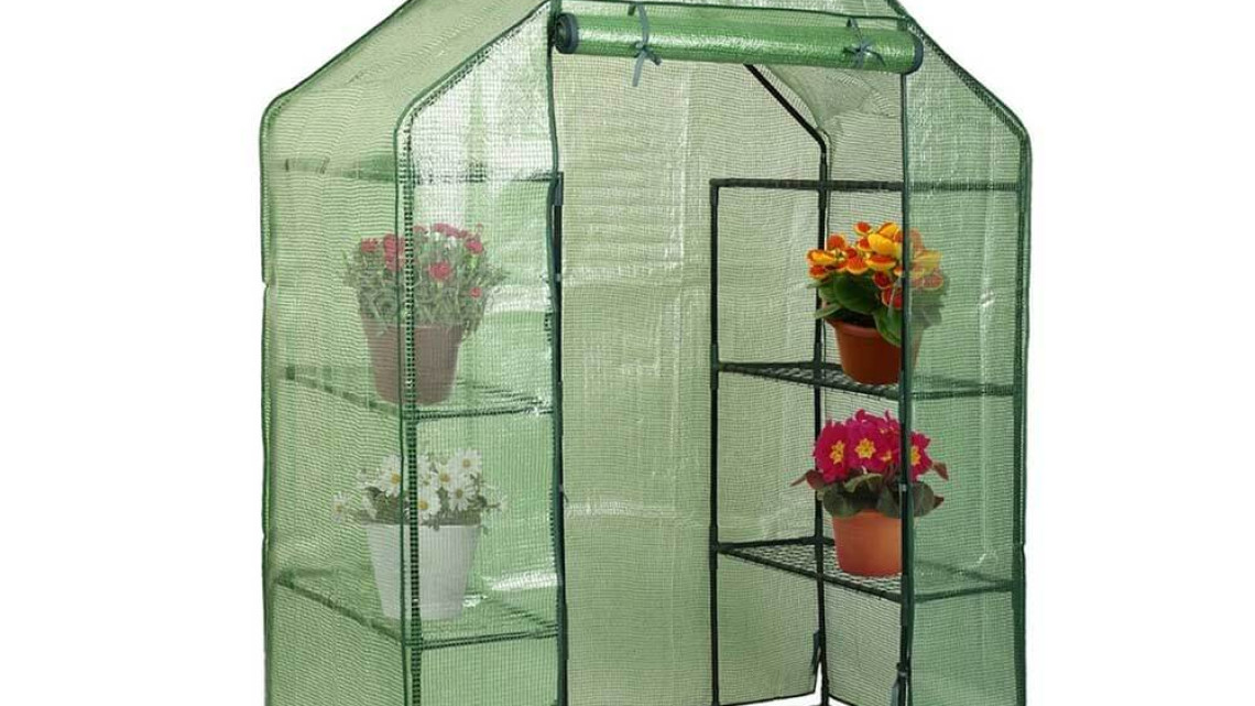 Timeless Tools Mobil melegház polcokkal