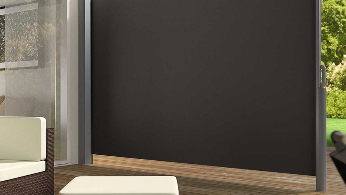 Timeless Tools Kihúzható árnyékolófal választható típusban és színben-szimpla-sötét szürke