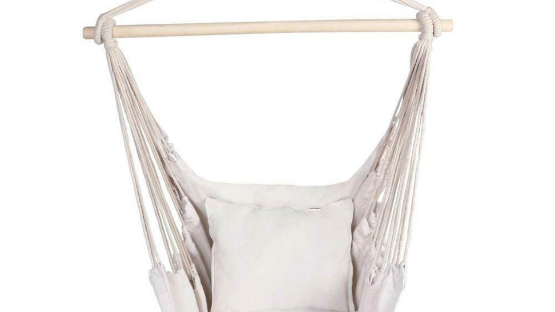 Timeless Tools Függőszék párnával-törtfehér