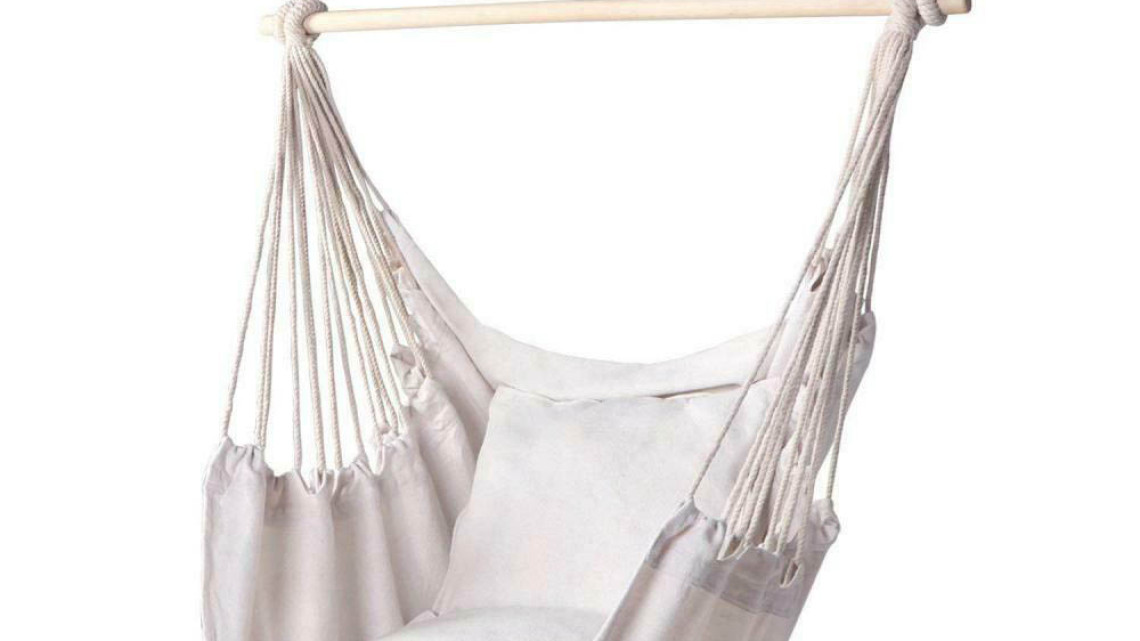 Timeless Tools Függőszék párnával-törtfehér